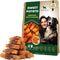 Dog Sweet Potato Wrapped with Chicken & Pet Natural Chew Treats - Grain Free Meat & Human Grade Dried Snacks in Bulk - Best Twists for Training Sm...