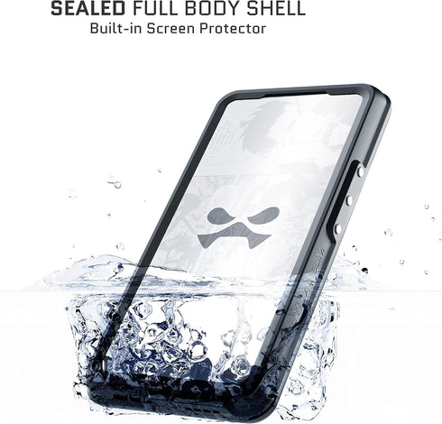 Ghostek NAUTICAL Slim Google Pixel 6 Waterproof Case with Screen Protector & Camera Lens Cover - Heavy Duty Shockproof Protection (6.4-inch, Black...