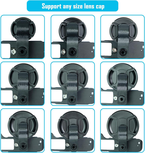 Camera Lens Holder Mount 1/4" Adapter...