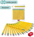 Mr. Pen- Jumbo Pencils, 20 Pencils with 1 Sharpener, Fat Pencils for Kids Ages 2-4, Kindergarten Pencils, Thick Pencils for Kids Aes 4-8, Preschoo...
