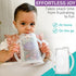 with lid for Food Pouches & Juice Boxes - Multipurpose Design - Prevent Messes & Support Self-Feeding - Handles for Easy Grasping - Made in USA...