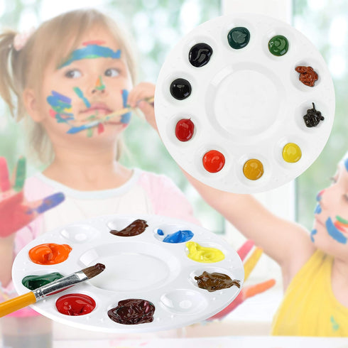 Mr. Pen- 4 Pack Paint Tray Palettes, Kids' Plastic Paint Holder, Trays for Kids...