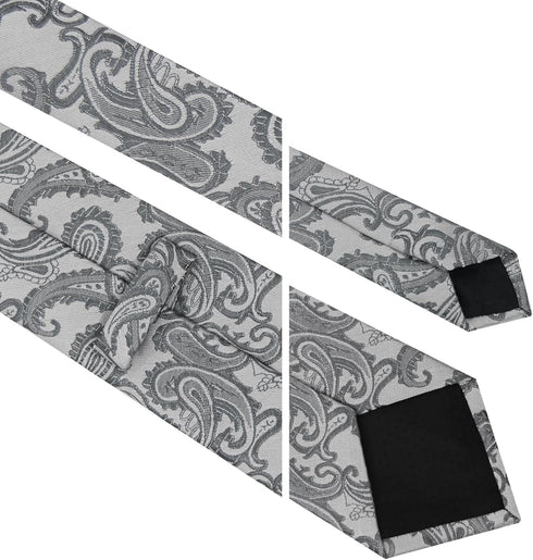 Men's Ties, 3.15" Silk Neckties Black Ties for Men Formal Business Wedding Party Gifts...