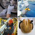 Water Resistant Work Glove,15g Nylon Liner, Nitrile Coating Utility Work Use...