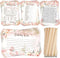Fumete Birthday Party Games 100 Pcs Who Knows The Birthday Girl Game with 20 Pencils Girly Birthday Cards Set for Child Teen Adults Sweet Sleepove...