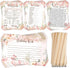 Fumete Birthday Party Games 100 Pcs Who Knows The Birthday Girl Game with 20 Pencils Girly Birthday Cards Set for Child Teen Adults Sweet Sleepove...
