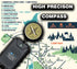 Solar Charger Power Bank 20000mAh, Portable Solar Pone Charger with Compass,Carabiner, Whistle,Flashlights,Solar Panel Charger,Camping Gear Access...