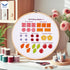 Bradove 4 Sets Embroidery Stitches Practice Kit, Embroidery Kit for Beginners with Embroidery Patterns, Beginner Embroidery Kit, Embroidery Kits f...