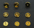 Butterfly Clutch Tie Tacks Pin Backs with Blank Pins for DIY Craft (Gold 50 Pairs)...