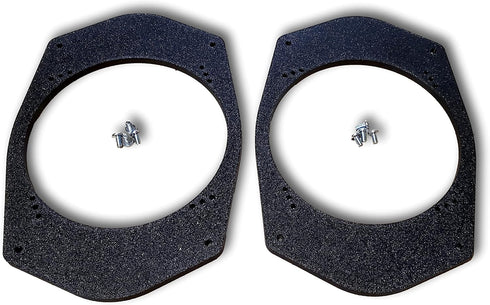 1 Pair - Universal Speaker Adapters 6"x9" 6x9 to 6 1/2" 6.5" - SPKBRK001...