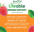 Lifeable Immune Support for Adults Gummies - with Elderberry, Vitamin C and Zinc - Great Tasting Natural Flavor Gummy Supplement - Gluten Free Veg...