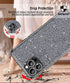 Cell Phone Case Cover for iPhone 12Pro max 6.7" Slim Glitter Shiny Bling Sparkle Cute Girls Women Protective Case for iPhone12 Pro max 6.7" Inch (...