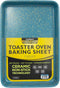 casaWare 9 x 6 x 0.75-Inch Toaster Oven Ultimate Series Commercial Weight Ceramic Non-Stick Coating Baking Pan (Blue Granite)...