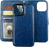 Bocasal Detachable Wallet Case for iPhone 13 Pro Max RFID Blocking Card Slots Holder Premium PU Leather Magnetic Kickstand Shockproof Wrist Strap ...