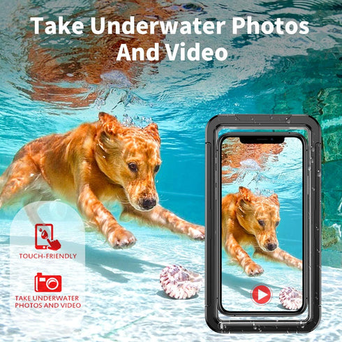 AICase Waterproof Phone Case,Universal Underwater Pouch Holder with Lanyard for iPhone 15 14 13 12 11 Pro Max Xr/Samsung GalaxyS24 S23 S22 S21 S20...