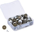 Mandala Crafts Jean Button Replacement Tack Button with Rivet Kit for Pants Suspenders Jackets Shorts Overalls 17mm 80 Sets Antique Brass 5/8 Inch...