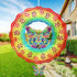 OWANVION Metal Butterfly Wind Spinners, Hanging Stainless Steel Garden Spinner Butterfly Gift for Women Men, 12 Inch Kinetic Wind Catchers Sculptu...