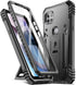 Poetic Revolution Series Case for Motorola Moto One 5G Ace (2021), Full-Body Rugged Dual-Layer Shockproof Protective Cover with Kickstand and Buil...