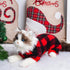 Pet Christmas Pajamas Red Black Buffalo Plaid Jumpsuit Dog Cat Soft Winter Clothes Puppy Doggie Checkered Sweater Apparel (X-Large)...