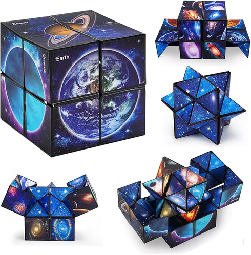 Toys for Boys Age 8-12 Gifts for 9 10 11 12 Year Old Boy Girls, Infinity Cube Fidget Toy for Kids Ages 8-10 Star Cubes for Boys Girl Toys 10-12 Ye...