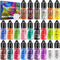 Alcohol Ink Set - 24 Vivid Colors, Concentrated Alcohol-Based Ink, Epoxy Resin Paint with Metallic Color Dye for Resin Coasters, Acrylic Painting,...