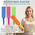 4 Pack 16-Inch Length Microfiber Dusters, Reusable and Washable, Soft Fibers with Strong Dust Adsorption Ability,Very suitable for home cleaning, ...
