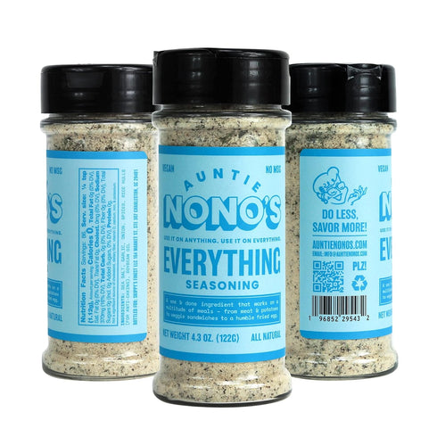 Auntie Nono's Everything Seasoning - Sea Salt, Garlic, & Onion Powder - Add Flavor to Chicken, Pork Chops, Eggs & Veggies - Paleo, Vegan, & Gluten...