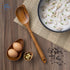 FAAY Teak Wooden Utensils, Healthy Spoon and Spatula Handcraft from High Moist-Resistance Teakwood for Non Stick Cookware (Corner Spoon - Right Ha...