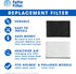 Fette Filter - Replacement Filter Compatible with Holmes HAPF7-U8 Smoke Grabber Ashtray. Fits Holmes Models: HAP70, HAP75, HAP76. Fits Pollenex Mo...