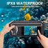 Waterproof Phone Pouch,IPX8 Waterproof Phone Case with Adjustable Waist Strap,Compatible with iPhone Whole Series Galaxy Whole Series up to 7",Wai...
