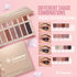 Lamora Eyeshadow Palette Makeup - Eye Makeup Palette with 16 Highly Pigmented Matte & Shimmer Shades - Vegan & Blendable...