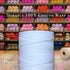 100% Cotton Loom Warp Thread (Pure White), 8/4 Warp Yarn (800 Yards), Perfect for Weaving: Carpet, Tapestry, Rug, Blanket or Pattern - Warping Thr...