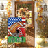 Fall Football Decorative Garden Flag, Autumn America Sports Game Day Yard Outside Home Decorations, Stars Stripes Seasonal Burlap Outdoor Small De...