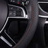 FH Group Universal Fit Leatherette Dual Material Silicone Anti-Slip Ultimate Protection Flexible Steering Wheel Cover fits Most Cars, SUVs, Trucks...