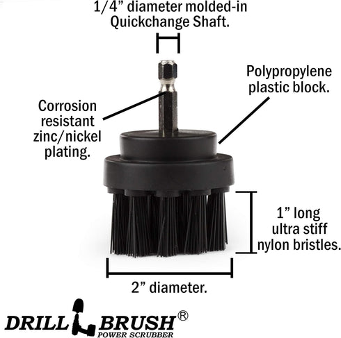 Cleaning Supplies BBQ Grill Brush - Cordless Drill Spin Brush Grill Cleaner - Rust Remover - Household Cleaning Tool for Backyard Accessories - In...