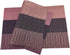 Gugrida Exquisite Woven Vinyl Placemats for Dining Table Heat Resistant PVC Bamboo Style Table Mats (6, Ombre Purple Red)...