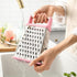 Spring Chef Professional Stainless Steel XL Parmesan Cheese Grater with Handle - 4 Sided Box Grater for Kitchen - Dishwasher Safe Carrot Shredder ...