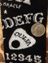 Ouija Board Print Women's Juniors Knee High Socks Size 9-11...