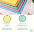 Irida Naturals Swedish DishCloths - Super Absorbent Biodegradable Sponge Wipes for Kitchen, Durable & Lint-Free, Reusable and Washable Cleaning Wi...