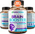 40-in-1 Brain Booster Supplements for Memory, Focus, Clarity, Energy, Performance | Natural Nootropic Brain Support Supplement with DMAE, Bacopa M...