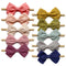 Cherssy Baby Girl Headbands and Hair Bows, 10pcs Stretchy Nylon Hairbands for Newborn, Infant, Toddlers...