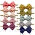 Cherssy Baby Girl Headbands and Hair Bows, 10pcs Stretchy Nylon Hairbands for Newborn, Infant, Toddlers...