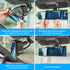 JOYTUTUS Rear View Mirror, Universal 11.81 Inch Panoramic Convex Rearview Mirror, Interior Clip-on Wide Angle Rear View Mirror to Reduce Blind Spo...