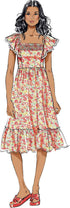 Butterick Misses' High Waisted Dress Sewing Pattern Kit, Design Code B6872, Sizes 8-10-12-14-16...