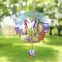 Seahorse 3D Wind Spinner Kinetic Metal Art Hanging Wind Spinner Outdoor Decoration Ocean Ornaments Decor for Yard and Garden...