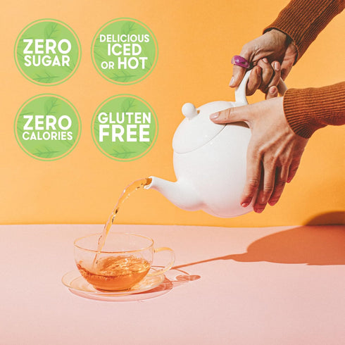 Salada Green Tea Decaffeinated with 40 Individually Wrapped Tea Bags Contains Caffeine Brew Hot Flavored Rich in Antioxidants Zero Calories...