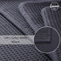 Encasa Homes Anti-Odour Waffle Kitchen Dish Towels, 28"x18" (4 Pc Set) Highly Absorbent, Tea Towels for Cleaning & Quick Drying, Cotton - Grey...