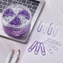 300pcs Large Paper Clips, Purple and White Jumbo Paperclips, 2 Inch (50 mm) Paper Clip for Office School Document Organizing...