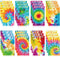 24 Pcs Mini Tie Dye Notebooks Pastel Art Party Small Notepads Tie Dye Spiral Pocket Notebook Party Hippie Mini Notepad for Kids Teacher Classroom ...