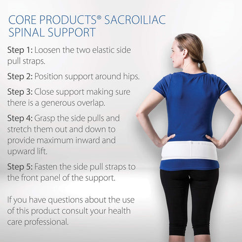 Core Products Sacroiliac Spinal Support - Large/XLarge...
